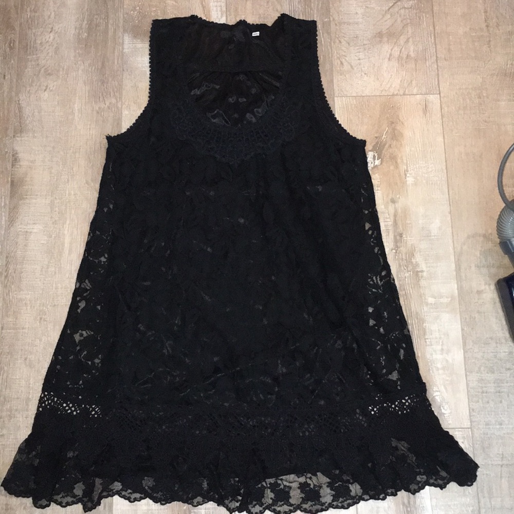 Black Lace Dress M/L